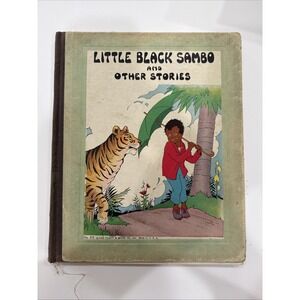 Little Black Sambo Racist Book (1927 HC) – Vintage Display • Airbnb • Vrbo